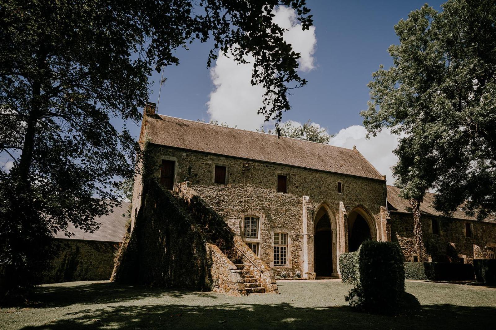 Bed and Breakfast Abbaye De Blanchelande Neufmesnil Exteriér fotografie