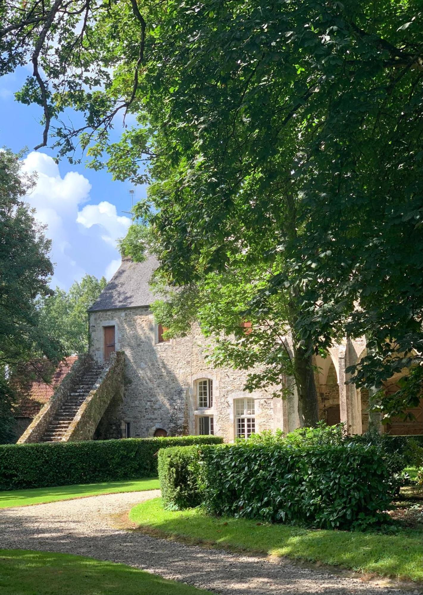 Bed and Breakfast Abbaye De Blanchelande Neufmesnil Exteriér fotografie